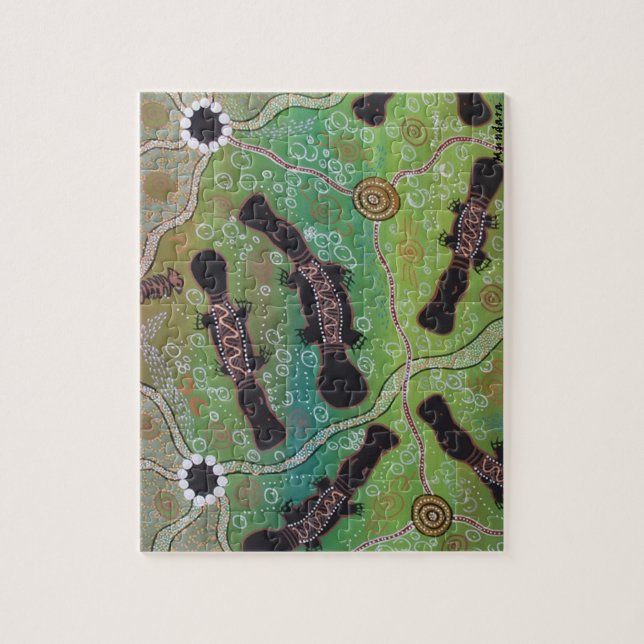 Puzzle Soñando con el Platypus (Vertical)