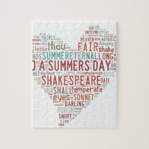 Puzzle Soneto 18 de Shakespeare
