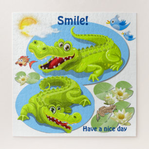 Puzzle Sonrisa de cocodrilo