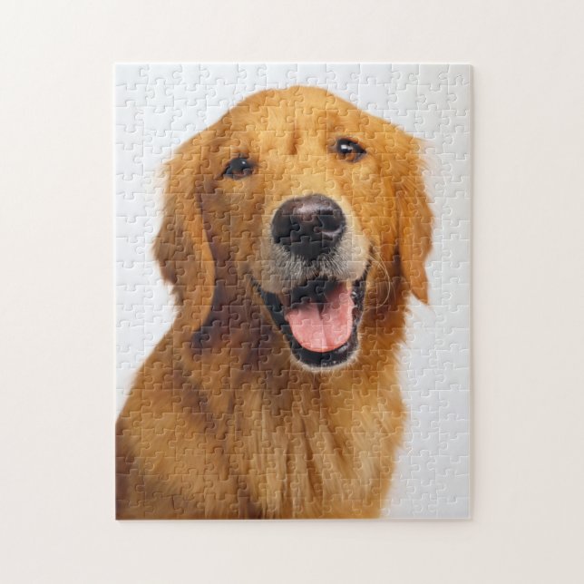 Puzzle Sonrisa de Golden Retriever (Vertical)
