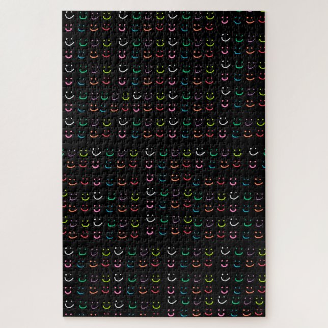 Puzzle Sonrisas de colores (Vertical)
