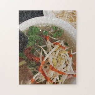 Puzzle Sopa de fideos de ternera vietnamita Sopa de alime