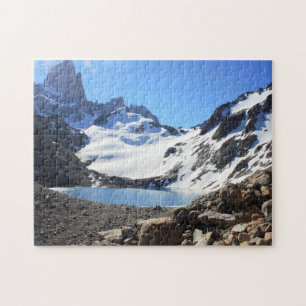 Puzzle Soporte cercano Fitz Roy del lago glacier