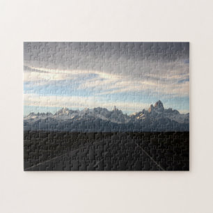 Puzzle Soporte Fitz Roy y gama de los Andes
