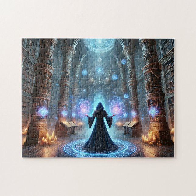 Puzzle Sorceress Mystical Library Ancient Magic & Secrets (Horizontal)