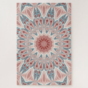 Puzzle Sorprendente arte fractal moderno Kaleidoscope Man