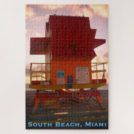 Puzzle South Beach, Miami Lifeguard Stand (Ocean Rescue)