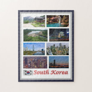 Puzzle South Korea - Mosaic -