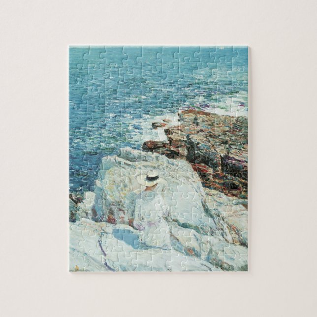 Puzzle South Ledges, Appledore de Frederick Childe Hassam (Vertical)