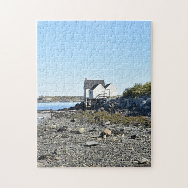 Puzzle South Portland Maine Coastline ME Beach House (Vertical)