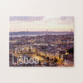 Puzzle Souvenir de paisajes de ciudades de la línea del s