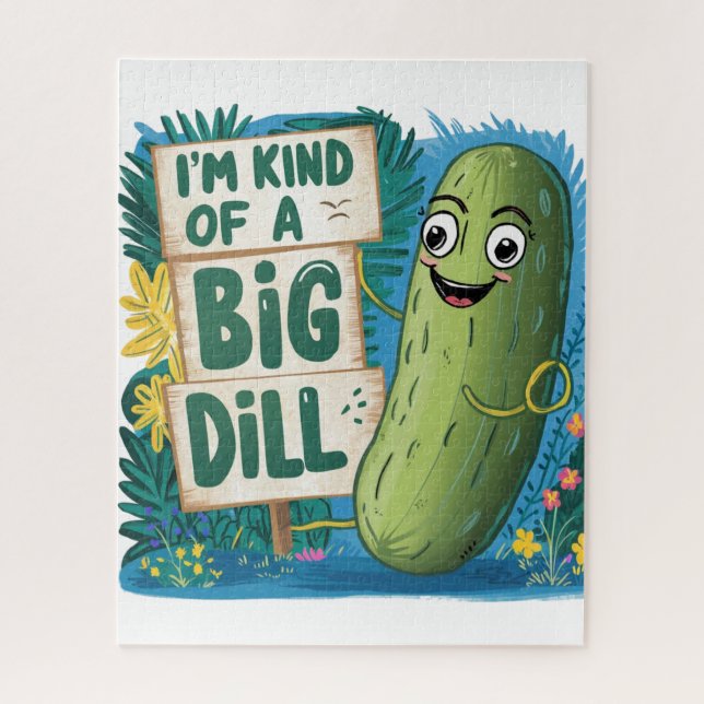 Puzzle Soy como un Big Dill (Vertical)