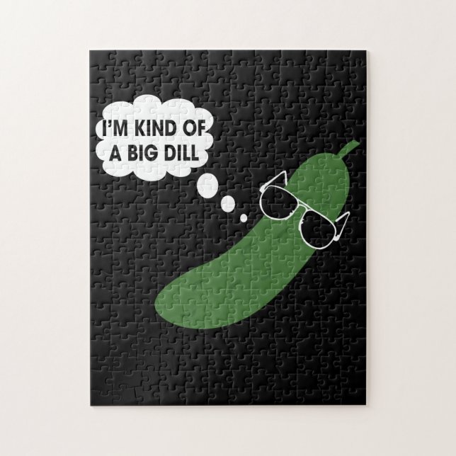 Puzzle Soy Como Un Gran Dill Funny Pickle (Vertical)