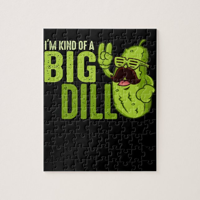 Puzzle Soy Como Un Gran Dill Funny Pickle (Vertical)