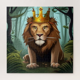 Puzzle ¡Soy el Rey de la Selva!