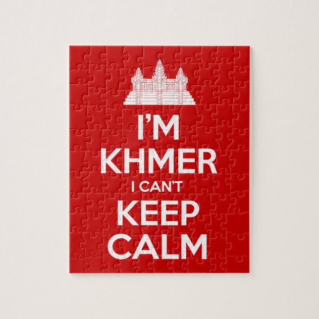 Puzzle Soy jemer, no puedo mantener la calma (Vertical)