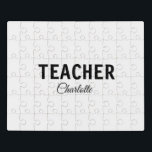 Puzzle Soy la escuela de profesores Collegeadd tu nombre<br><div class="desc">Plantillas simples de profesión para tu profesión</div>