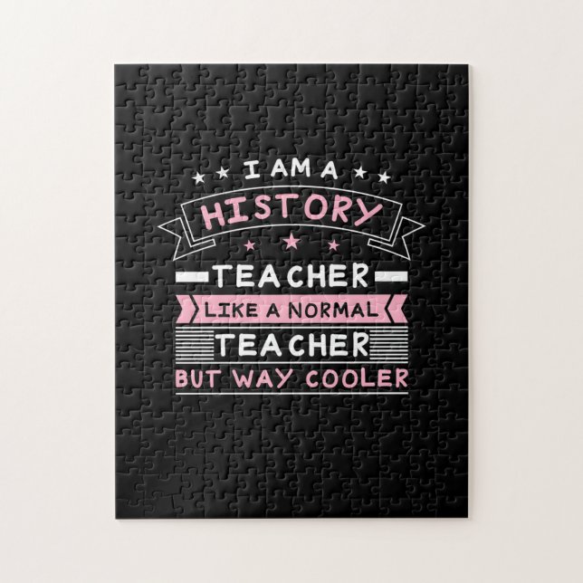 Puzzle Soy Profesor De Historia (Vertical)