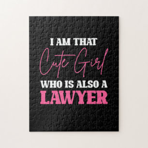 Puzzle Soy Un Chica De Abogados Astuto