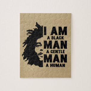 Puzzle Soy Un Hombre Negro Afro Se Dedica Al Personalizab