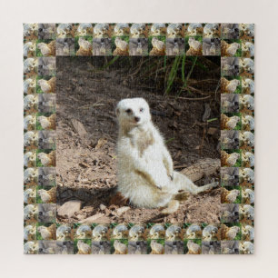 Puzzle Soy Un Verdadero Meerkat Blanco,