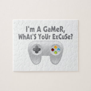 Puzzle Soy un videojugador cuál es su excusa