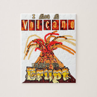 Puzzle Soy un volcán listo para entrar en erupción