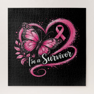 Puzzle Soy una superviviente Conciencia del cáncer de mam