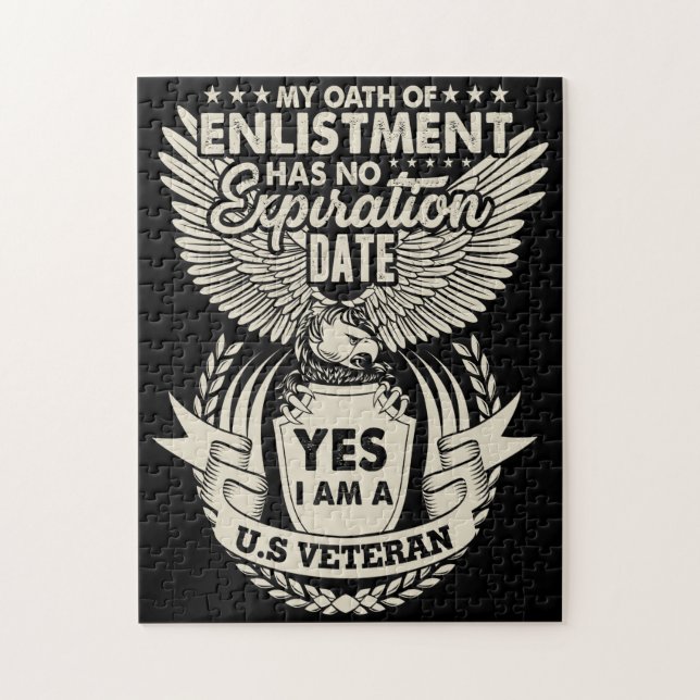 Puzzle Soy Veterano De Los Ee.Uu. (Vertical)