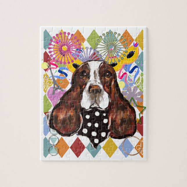 PUZZLE SPANIEL DE MUESTREO INGLÉS (Vertical)