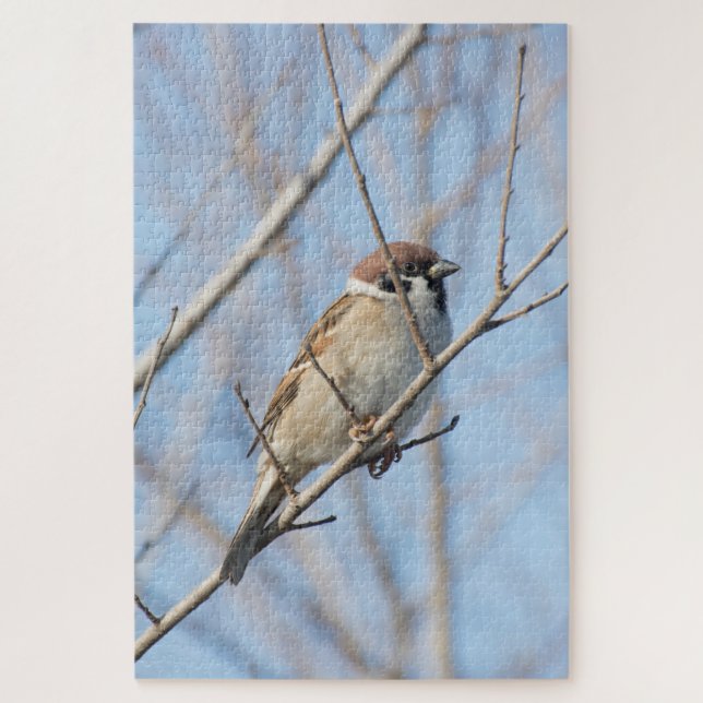 Puzzle Sparrow (Vertical)