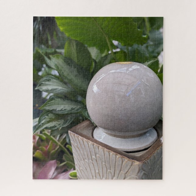Puzzle Spherical Water Fountain  (Vertical)