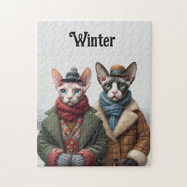 Puzzle Sphynx (Vertical)