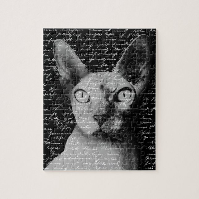 Puzzle Sphynx cat (Vertical)