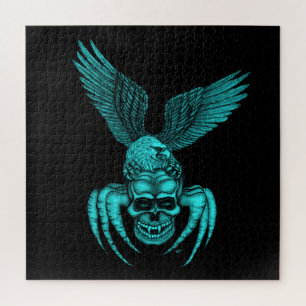 Puzzle Spiderskull con águila