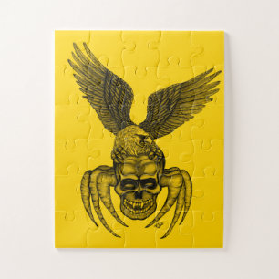 Puzzle Spiderskull con águila