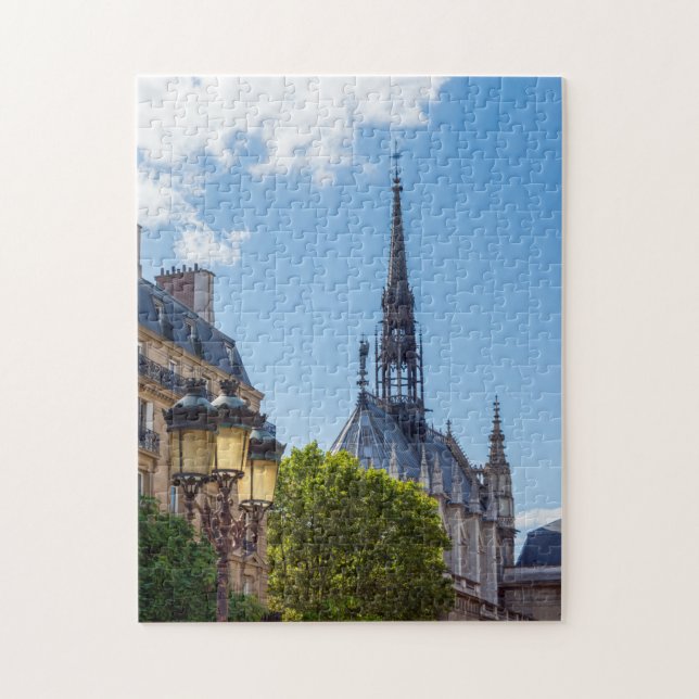 Puzzle Spire of Saint-Chapelle (Capilla Santa) - París (Vertical)