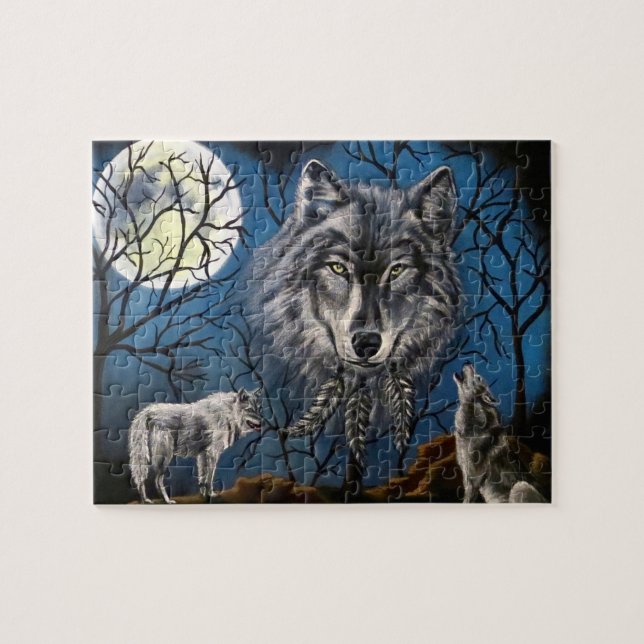 Puzzle Spirt Wolf (Horizontal)