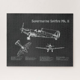 Puzzle Spitfire supermarino - PD de diseño aéreo