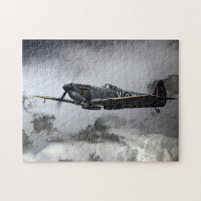 Puzzle Spitfire TE311 (Horizontal)