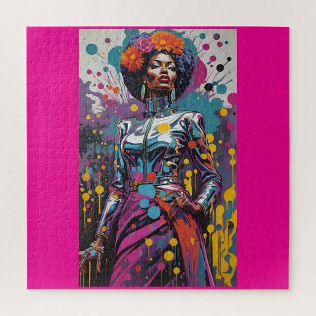 Puzzle Splash de moda - Ken Gage Art (Vertical)