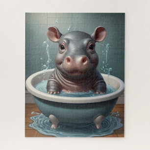 Puzzle Splish Splash, tiempo para los Mascotas y divertid