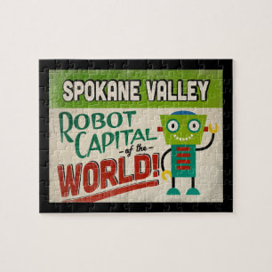 Puzzle Spokane Valley Washington Robot