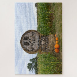 Puzzle Spooky Hay Bale