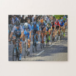 Puzzle sport cycling