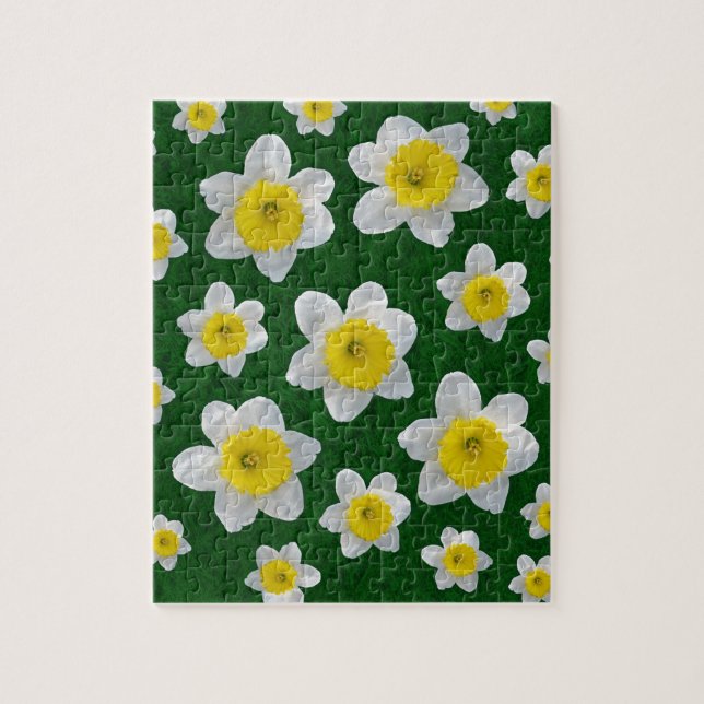 Puzzle Spring Daffodils (Vertical)
