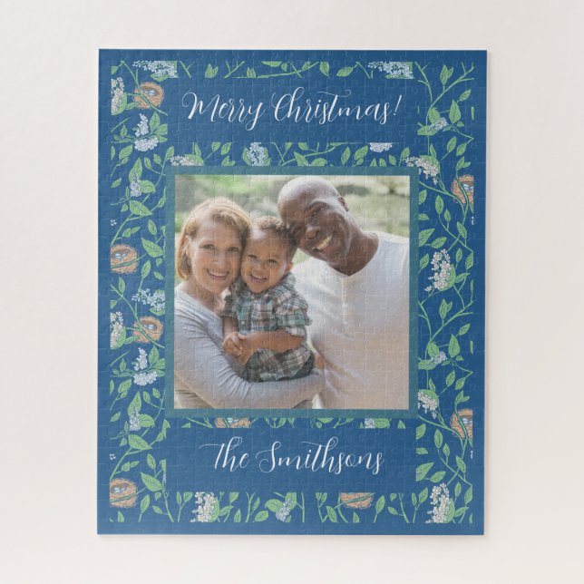 Puzzle Spring Garden Mother Day Robin Nest QueenAnn Photo (Vertical)