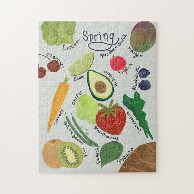 Puzzle Spring Produce Guide  (Vertical)