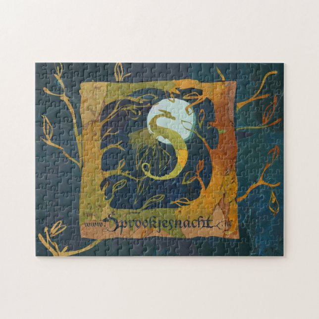 Puzzle Sprookjesnacht puzzel kleur (Horizontal)