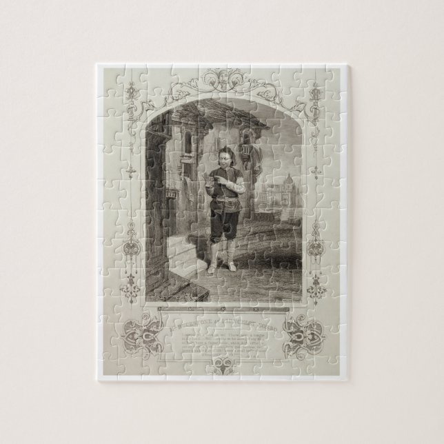 Puzzle Sr. Buckstone como Lancelot Gobbo, escena 2 del (Vertical)